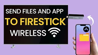 Send Files and Application To Fire Stick  FIRESTICK WIRELESS FILE TRANSFER [upl. by Kcolttam73]