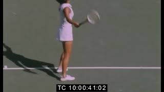 Evonne Goolagong vs Virginia Wade April 2 1972 [upl. by Eldin163]