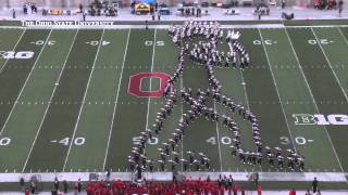 The Ohio State University Marching Band Michael Jackson Tribute Oct 19 2013 [upl. by Adev889]