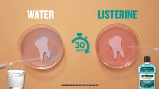 Get a cleaner healthier mouth with Listerine® Cool Mint [upl. by Eirrak]