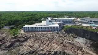 The Cliff House Resort and Spa Ogunquit Maine Aerial view  DJI Phantom 3  Johnny J [upl. by Utley]