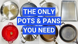 Cookware Essentials 9 Pots amp Pans You Need and 4 You Don’t [upl. by Morty]