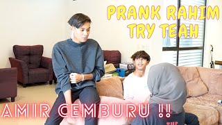 RAHIM TRY TEAH DEPAN AMIR   PRANK AMIR C3MBURU [upl. by Allemahs]