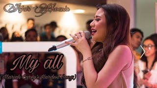 Morissette Amon Sings the hardest song of Mariah Carey My all [upl. by Lleret745]