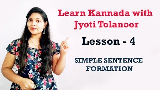 Learn Kannada through English Lesson 4 Learn Kannada Online  Kannada Coaching by Jyoti Tolanoor [upl. by Terrill]