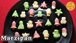 Marzipan Recipe  How to make Marzipan  Cashew Nuts Marzipan  Goan Christmas Sweets  Kuswar [upl. by Dnalyk]