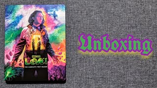 Loki Bluray Steelbook Unboxing [upl. by Ittap]