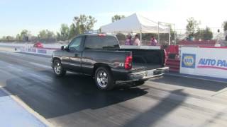 Silverado 53 Turbo Z71 Trick 76mm  10lbs Tick Stage 1 Cam 4WD Launch 117114 [upl. by Nahtal]