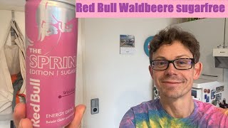 Red Bull Waldbeere Sugarfree im Test So schmeckt die Frühlings Edition 2024 [upl. by Yak479]