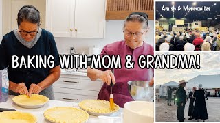 Baking Pies  Amish amp Mennonites in Sarasota Fl  Weekend Happenings [upl. by Asseram977]