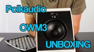 Polkaudio OWM3 Unboxing A swiss army knife of speakers [upl. by Nylazor]