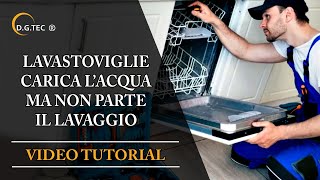 Lavastoviglie carica acqua ma non parte il lavaggio [upl. by Artaed255]