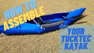 How to Fold and Assemble your Tucktec Kayak tucktec foldingkayak orgami [upl. by Tran233]