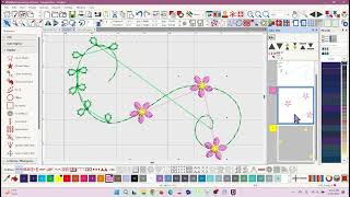 Branching with Bernina Designer Plus V9 [upl. by Rednaskela]