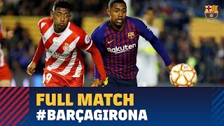 FULL MATCH  Barça 01 Girona  Supercopa Catalunya [upl. by Bucella]