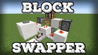 Minecraft Tutorial  Block SwapperMinecraft 117 [upl. by Anifad]