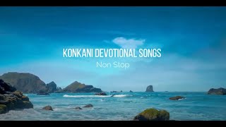 Konkani new devotional songs 2021  NON STOP 1 HOUR KONKANI HYMNS [upl. by Scammon]