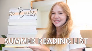 SUMMER BOOK HAUL 2022  every book I’m reading this summer  finally catching up on my tbr pile [upl. by Sauder637]