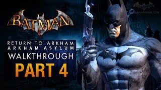 Batman Return to Arkham Asylum Walkthrough  Part 4  The Batcave [upl. by Gnad]