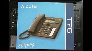 Alcatel T76 Unboxing [upl. by Anitteb183]