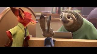 Zootopia  Sloth scene short film [upl. by Kifar]