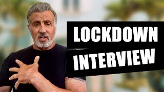 Sylvester Stallone  Rare Lockdown Interview on Rocky Workouts Artwork [upl. by Rovner564]