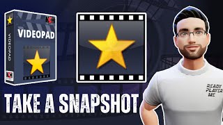 How to take a snapshot from your Video on VideoPad  VideoPad Video Editor Tutorial [upl. by Einnod802]