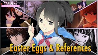 Easter Eggs and References In Yandere Simulator [upl. by Kcinemod]