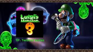 Luigis Mansion 3  11F Twisted Suites All Gems Locations Guide [upl. by Rebmeced799]