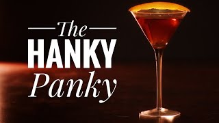 How To Make The Hanky Panky  Drinks Made Easy [upl. by Peregrine605]