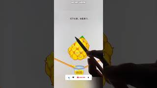 Cut the fruit to collect the juice 😱🔥 trending shorts viral [upl. by Arelc]