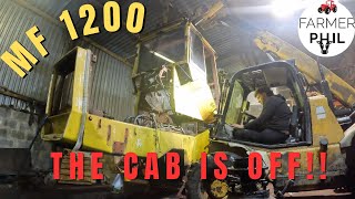 MF 1200 RESTORATION  THE CAB IS OFF [upl. by Russi424]