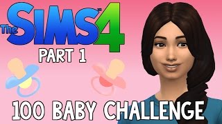 The Sims 4 100 Baby Challenge  Pregnant Already Part 1 [upl. by Jae]