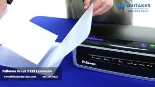 Fellowes Venus 2 125 Laminator Product Overview [upl. by Gunter627]