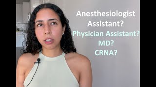 Questions amp Answers about CRNAs PACs and MDs from a Certified Anesthesiologist Assistant [upl. by Bodkin588]