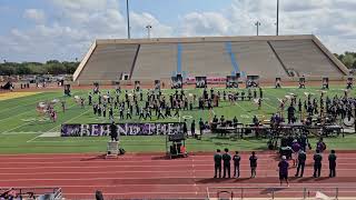 Weslaco High School Panther Corps Area G preliminary competition [upl. by Xylia]