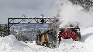 Rotary Snow Plow Returns to Donner Pass [upl. by Melesa]