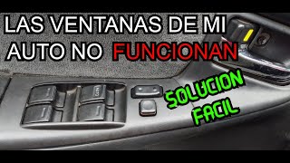 Las ventanas de mi auto no funcionan  SOLUCION [upl. by Neelyam98]