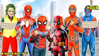 Deadpool Become a KID SPIDER MAN amp Destroy BAD GUYS  SpiderMan Into The SpiderVerse 2025 282 [upl. by Shiller]