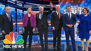 2020 Democratic Presidential Debate PreShow  NBC News Live Stream Recording [upl. by Xuerd321]