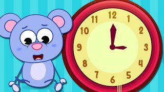 Hickory Dickory Dock with the Mouse  KidsCamp Nursery Rhymes [upl. by Saraann]