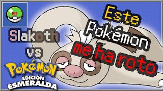 ¿Puede SLAKOTH terminar Pokémon Esmeralda SOLO [upl. by Ahsiakal677]