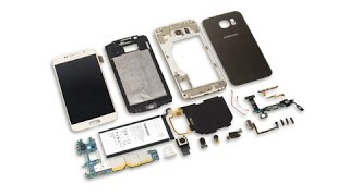 Galaxy S6 teardowndisassembly for screen amp battery replacement [upl. by Trefler115]