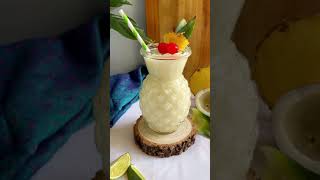 How to make Non Alcoholic Pina Colada [upl. by Airotcivairam]