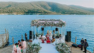 Beautiful Destination Indian Wedding in Bodrum Turkey  Bianca amp Saahil  Lujo Hotel Highlights [upl. by Marcello41]