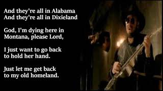 Hank Williams Jr  All In Alabama LYRICS [upl. by Vincents]