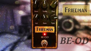 Friedman BEOD Overdrive pedal [upl. by Lenaj]