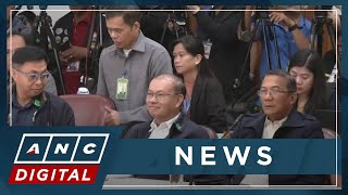 LOOK Former Police Chiefs Albayalde Acorda Jr attend House Quadcom probe  ANC [upl. by Henri]