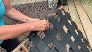 Fixing Loose Couch Webbing [upl. by Acila3]