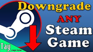 How To Downgrade Any Game from Steam  DepotDownloader Tutorial [upl. by Par534]